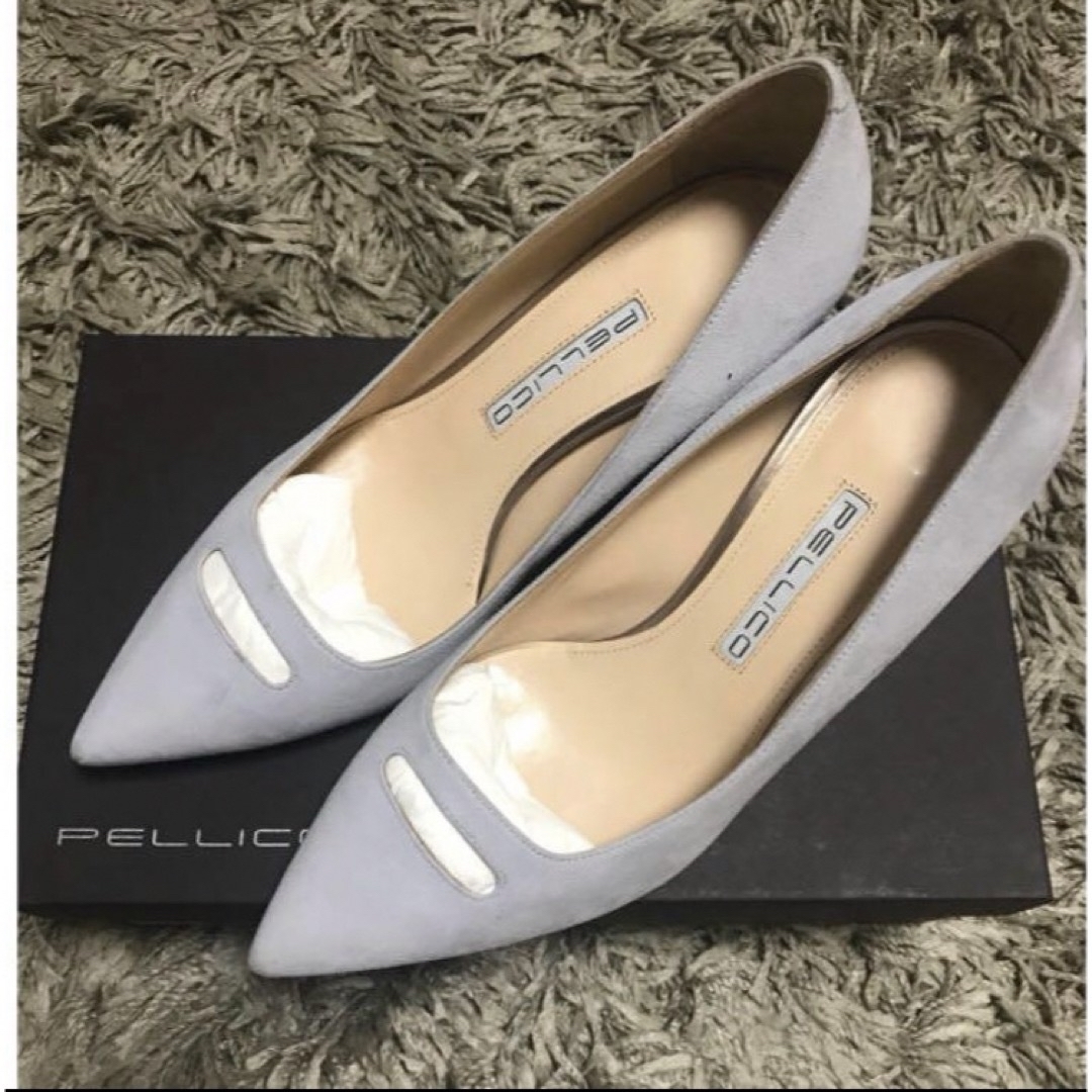 PELLICO(ペリーコ)のPELLICO ペリーコ   ANELLI アネッリ アイスブルー 37 レディースの靴/シューズ(ハイヒール/パンプス)の商品写真