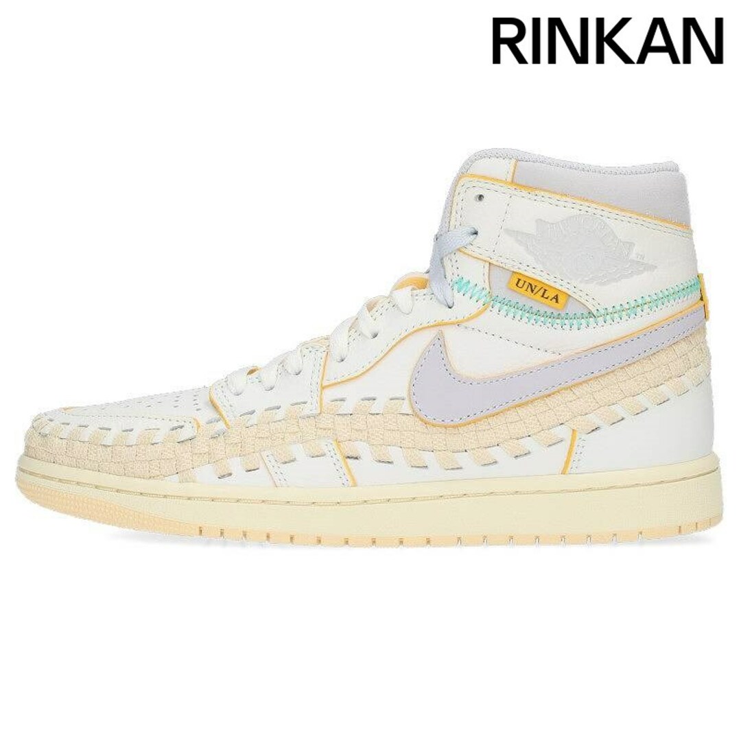 NIKE(ナイキ)のナイキ ×ユニオン UNION  AIR JORDAN 1 RETRO HI OG SP FD2565-100 エアジョーダン1サマー96ハイカットスニーカー メンズ 26cm メンズの靴/シューズ(スニーカー)の商品写真