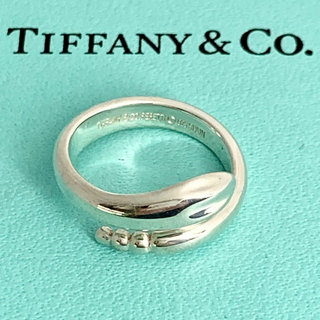 Tiffany & Co.(ティファニー)のティファニー スネーク 蛇 希少 リング エルサペレッティ cv2 レディースのアクセサリー(リング(指輪))の商品写真