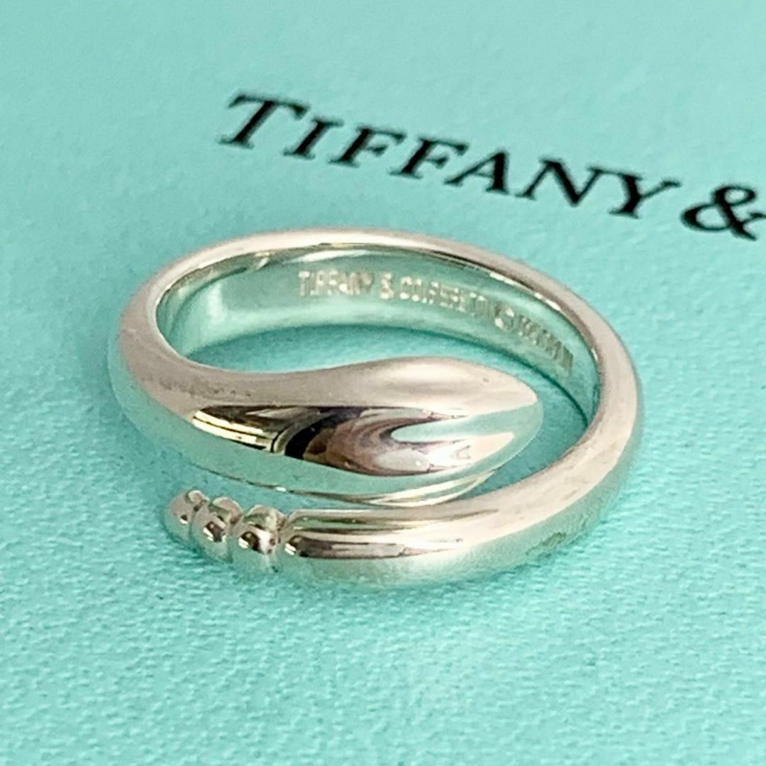 Tiffany & Co.(ティファニー)のティファニー スネーク 蛇 希少 リング エルサペレッティ cv2 レディースのアクセサリー(リング(指輪))の商品写真