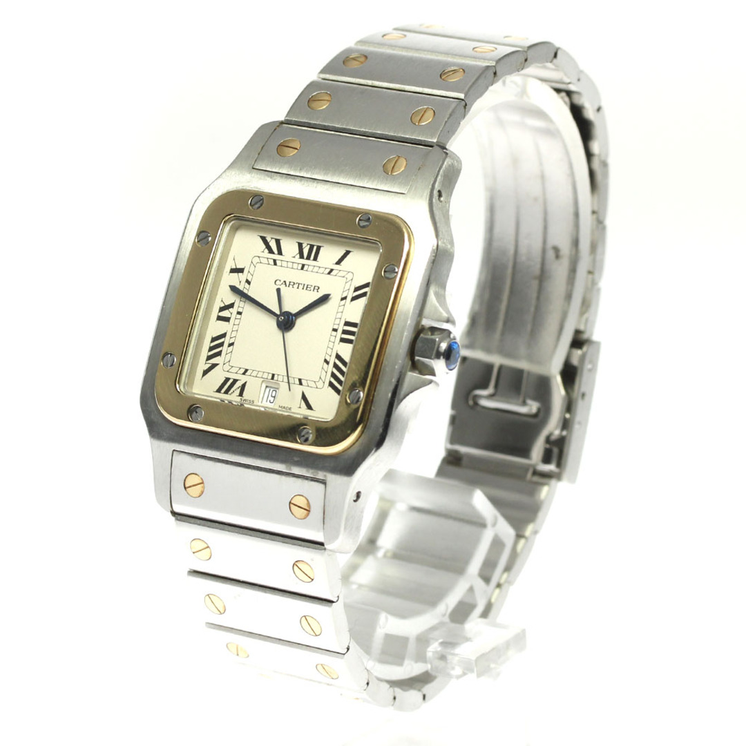 Cartier(カルティエ)のカルティエ CARTIER W20011C4 サントスガルベ LM YGコンビ クォーツ メンズ _810925 メンズの時計(腕時計(アナログ))の商品写真