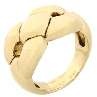 カルティエ(Cartier)のカルティエ Cartier リング 指輪 ヴィンテージリング K18YG イエローゴールド #54(JP14) Au750 18金 【中古】(リング(指輪))