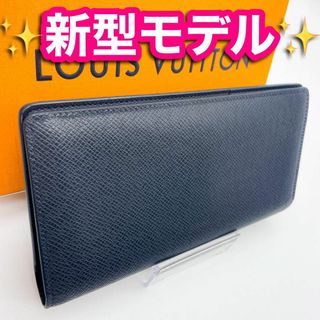 ルイヴィトン(LOUIS VUITTON)の✨新型　ほぼ未使用✨　ルイヴィトン　タイガ　ポルトフォイユ　ブラザ　NM(長財布)