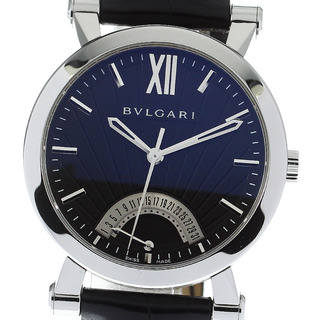 ブルガリ(BVLGARI)のブルガリ BVLGARI SB42SDR ソティリオ ブルガリ レトログラード 自動巻き メンズ 箱・保証書付き_810821(腕時計(アナログ))