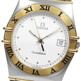 オメガ(OMEGA)のオメガ OMEGA コンステレーション フルバー YGベゼル フラットベゼル クォーツ メンズ _812708(腕時計(アナログ))