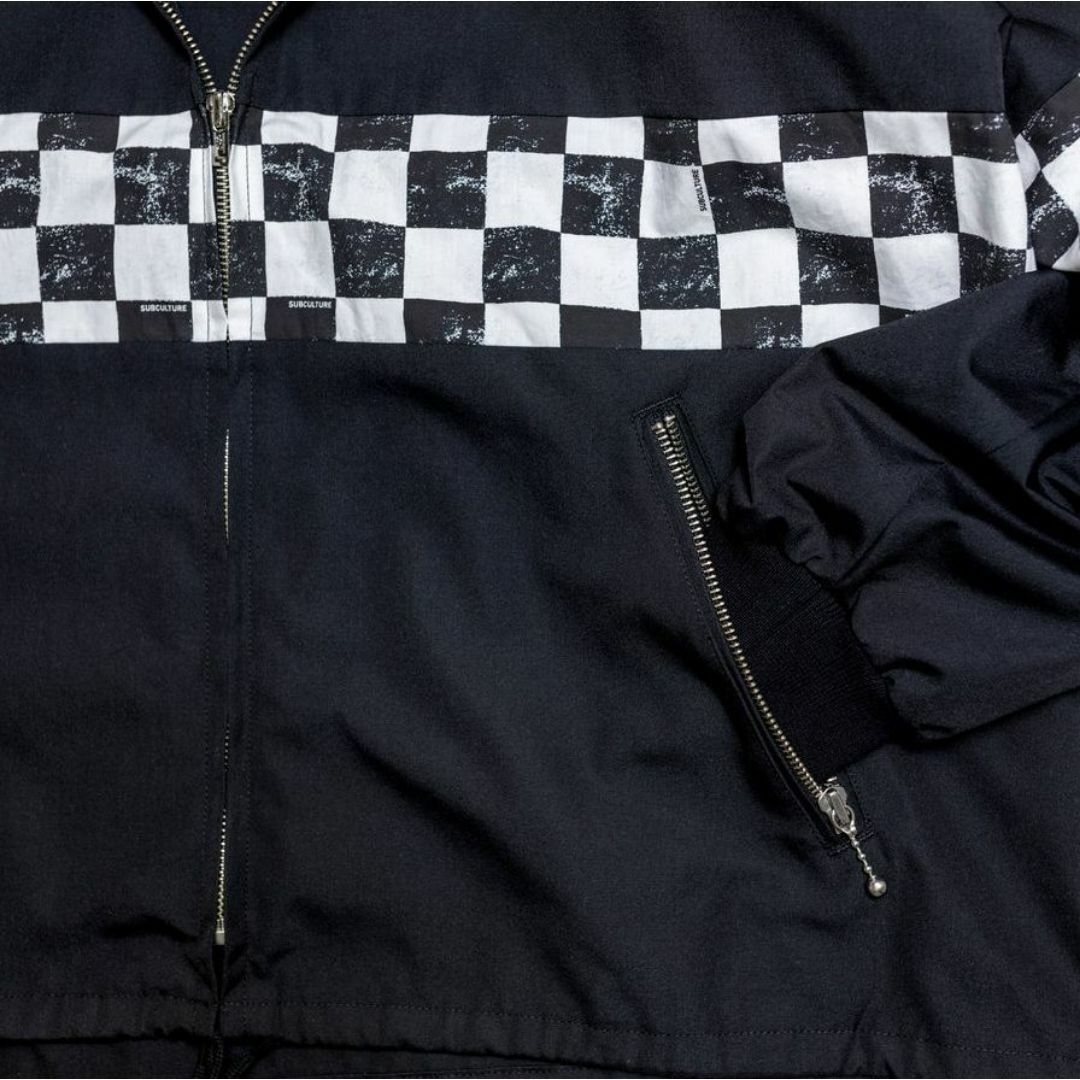 Subculture CHECKERED FLAG HOODIE パーカー メンズのジャケット/アウター(ブルゾン)の商品写真