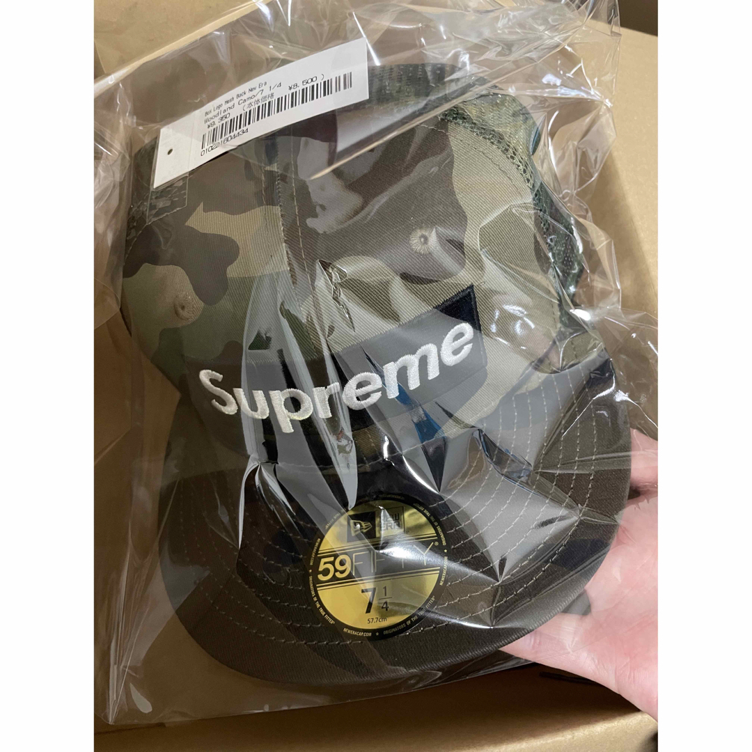 Supreme(シュプリーム)のSupreme Box Logo Mesh Back New Era 1/4 メンズの帽子(キャップ)の商品写真