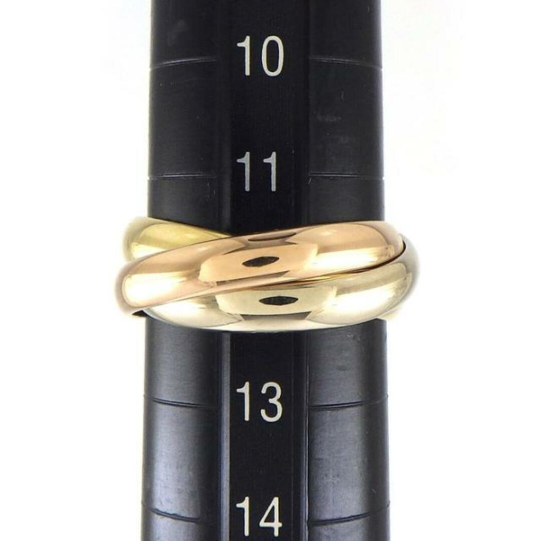 Cartier(カルティエ)のカルティエ Cartier リング トリニティ スリーカラー K18PG K18WG K18YG 12号 / #52 【中古】 レディースのアクセサリー(リング(指輪))の商品写真