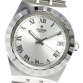 チュードル(Tudor)のチュードル TUDOR 28400 ロイヤル デイト 自動巻き ボーイズ 美品 箱・保証書付き_813289(腕時計(アナログ))