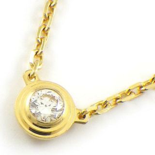 Cartier - カルティエ Cartier ネックレス ディアマン レジェ ドゥ ダムール XS B7224517 1ポイント ダイヤモンド 0.04ct K18YG 【中古】