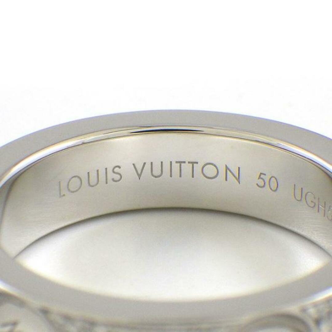 LOUIS VUITTON(ルイヴィトン)のルイ・ヴィトン LOUIS VUITTON リング プティットバーグ アンプラント パヴェ フル ダイヤモンド K18WG 10.5号 / #50 【中古】 レディースのアクセサリー(リング(指輪))の商品写真