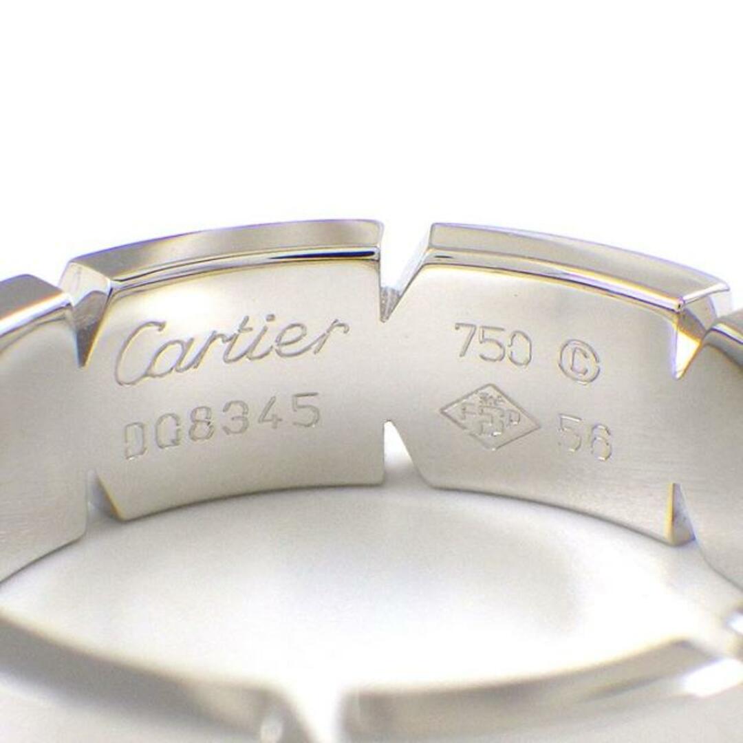 Cartier(カルティエ)のカルティエ Cartier リング タンクフランセーズ K18WG 16号 / #56 【中古】 レディースのアクセサリー(リング(指輪))の商品写真