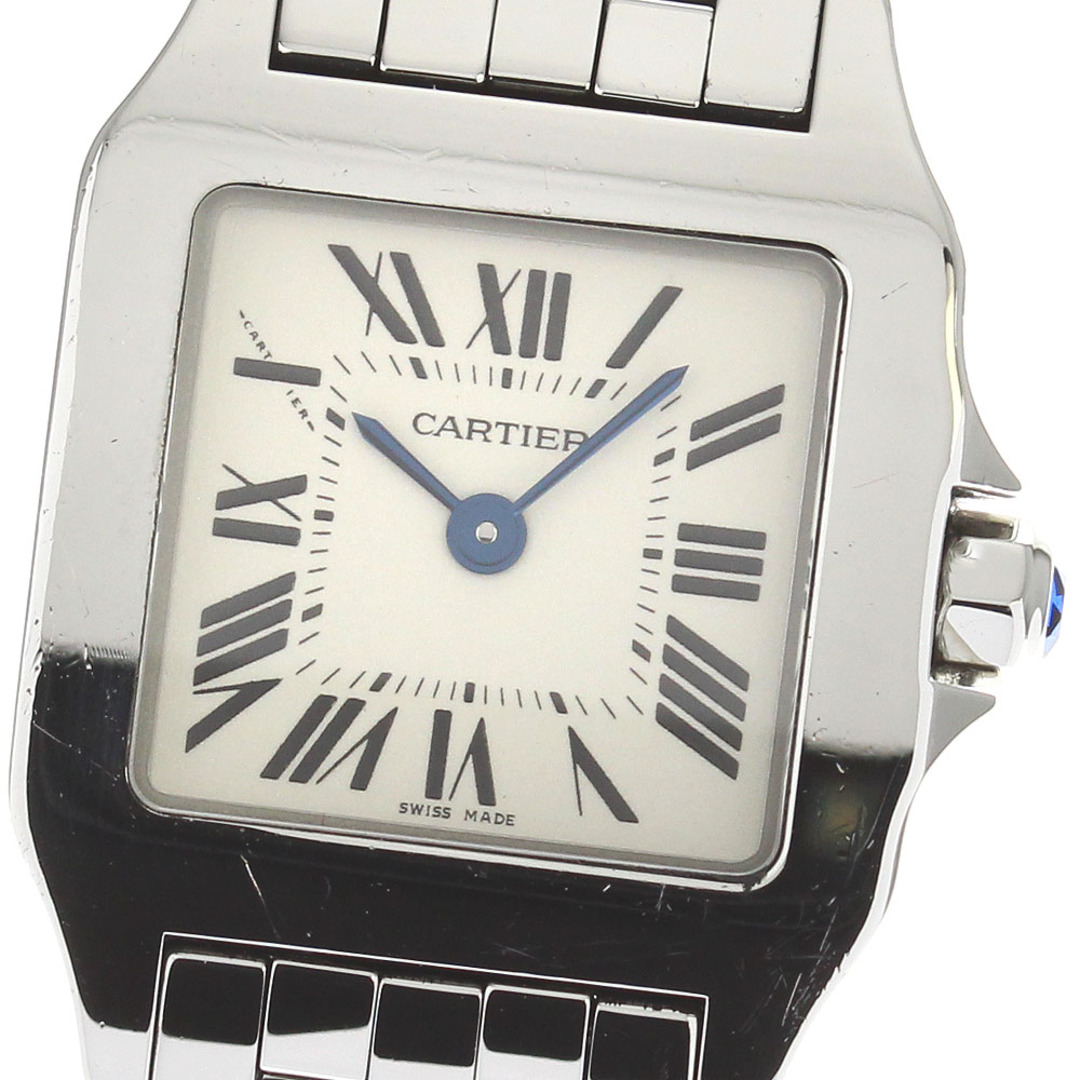 Cartier(カルティエ)のカルティエ CARTIER W25064Z5 サントス ドゥ モワゼルSM クォーツ レディース _810689 レディースのファッション小物(腕時計)の商品写真