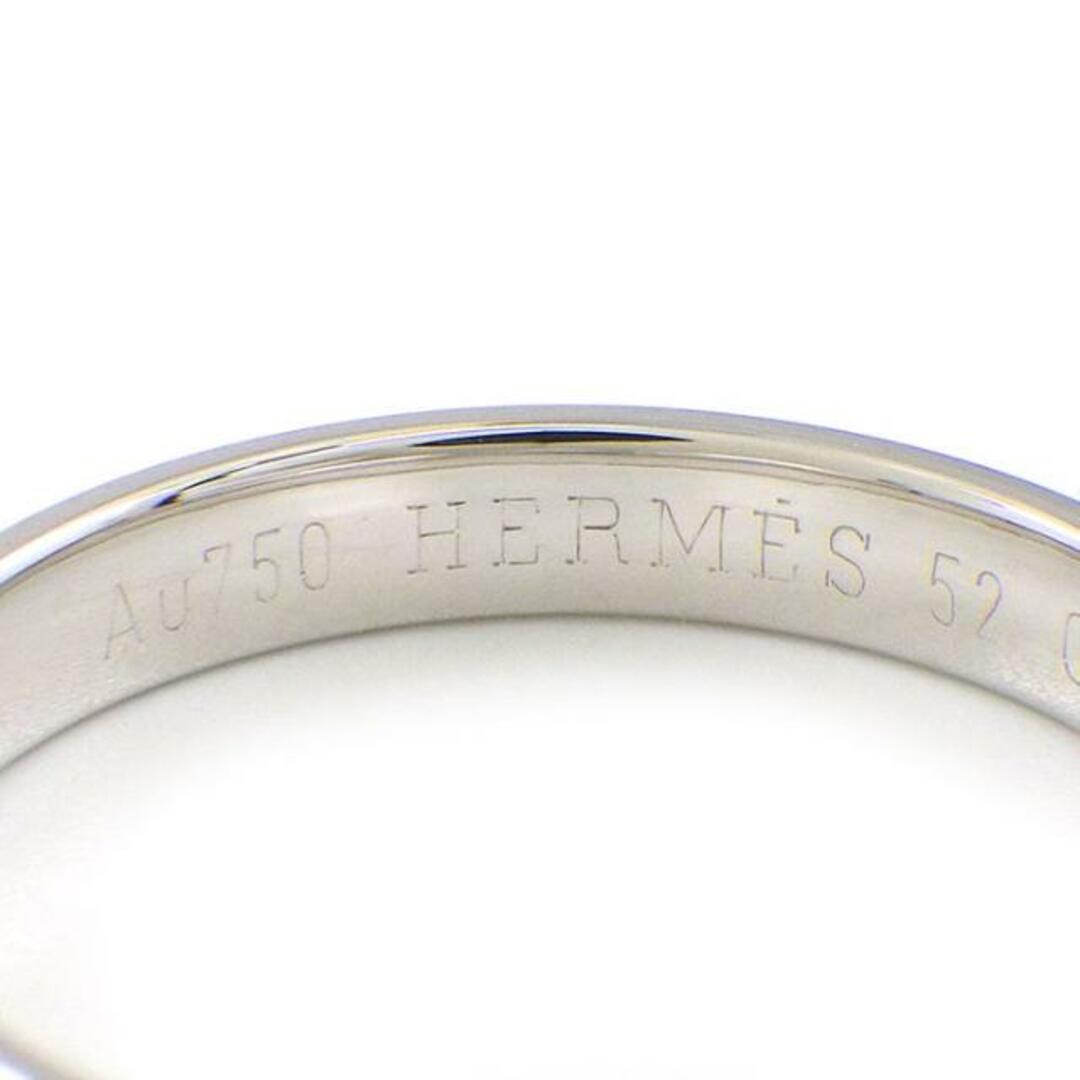 Hermes(エルメス)のエルメス HERMES リング アリアンヌ Hモチーフ K18WG 11.5号 / #52 【中古】 レディースのアクセサリー(リング(指輪))の商品写真