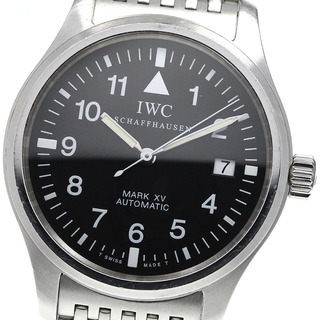 インターナショナルウォッチカンパニー(IWC)のIWC SCHAFFHAUSEN IW325302 パイロットウォッチ マークXV デイト 自動巻き メンズ _757118(腕時計(アナログ))