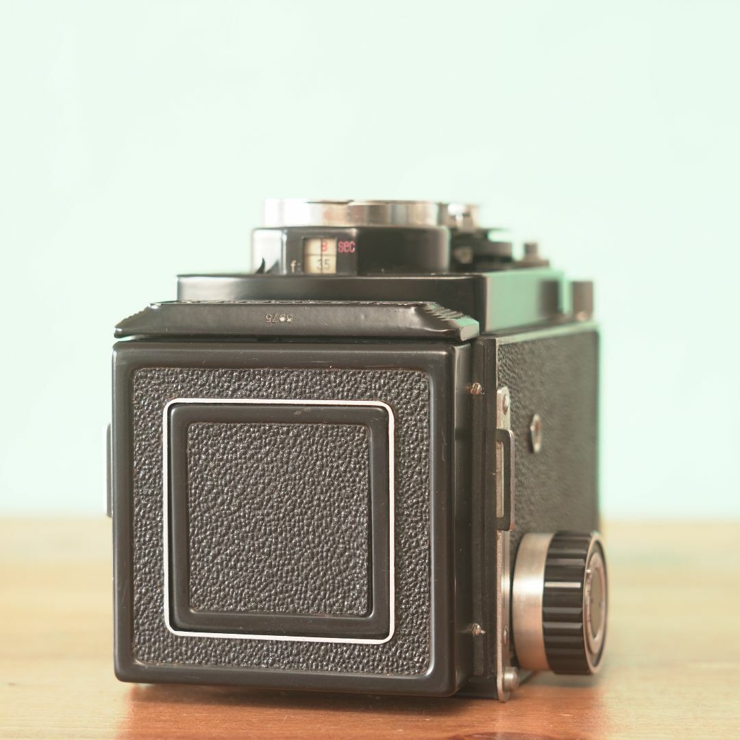 RICOH(リコー)の完動品◎RICOHFLEX NEW DIA 二眼レフ フィルムカメラ #975 スマホ/家電/カメラのカメラ(フィルムカメラ)の商品写真