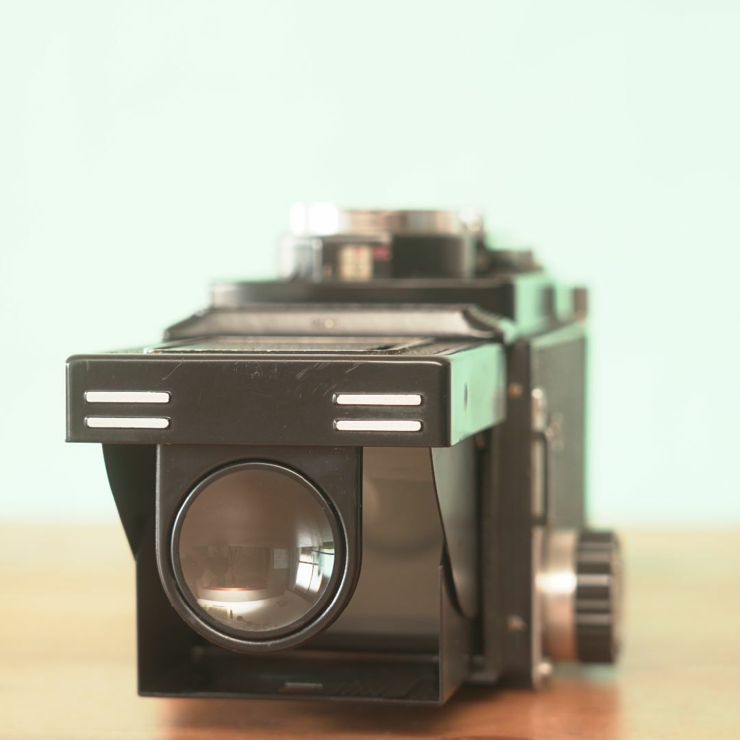 RICOH(リコー)の完動品◎RICOHFLEX NEW DIA 二眼レフ フィルムカメラ #975 スマホ/家電/カメラのカメラ(フィルムカメラ)の商品写真