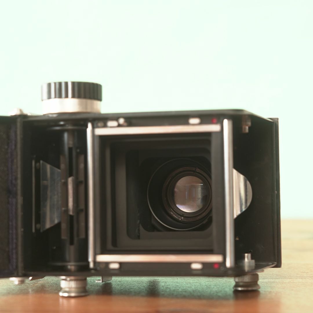 RICOH(リコー)の完動品◎RICOHFLEX NEW DIA 二眼レフ フィルムカメラ #975 スマホ/家電/カメラのカメラ(フィルムカメラ)の商品写真