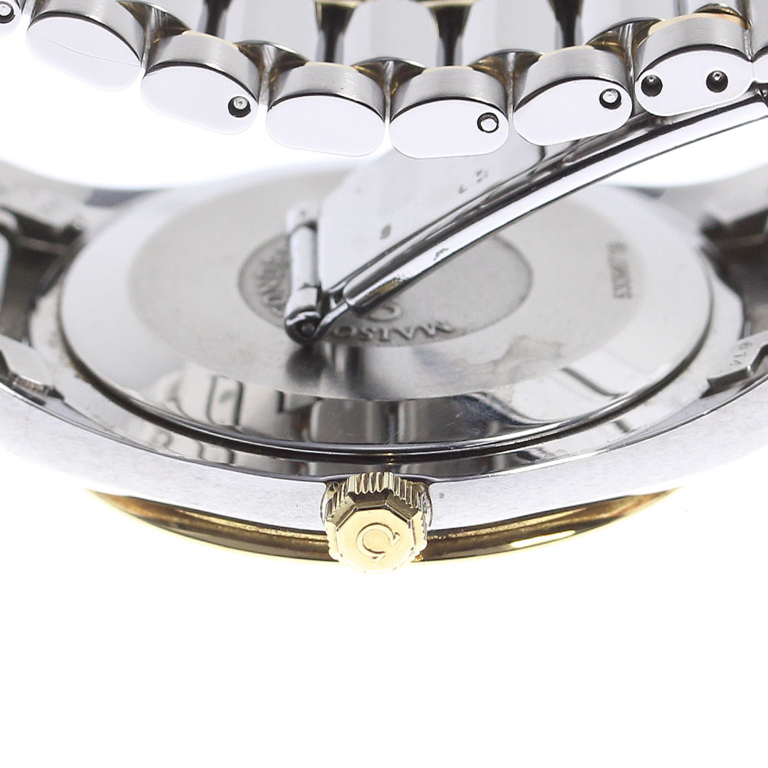 OMEGA(オメガ)のオメガ OMEGA クラシック YGコンビ デイト 自動巻き メンズ 保証書付き_793146 メンズの時計(腕時計(アナログ))の商品写真