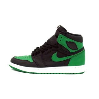 ナイキ(NIKE)のナイキ NIKE ■ 【 AIR JORDAN 1 RETRO HIGH OG PINE GREEN 555088 030 】 エア ジョーダン 1 レトロ ハイ パイン グリーン スニーカー f21652(スニーカー)