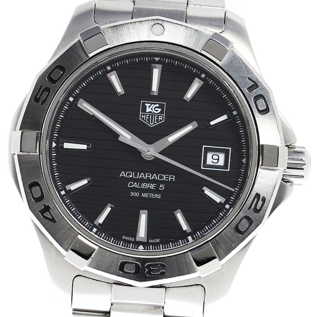 TAG Heuer(タグホイヤー)のタグホイヤー TAG HEUER WAP2010-0 アクアレーサー デイト 自動巻き メンズ 保証書付き_801157 メンズの時計(腕時計(アナログ))の商品写真