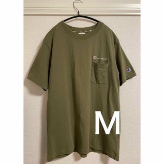 チャンピオン(Champion)のチャンピオン　tシャツ　カーキ　グリーン　半袖　Ｍ(Tシャツ/カットソー(半袖/袖なし))