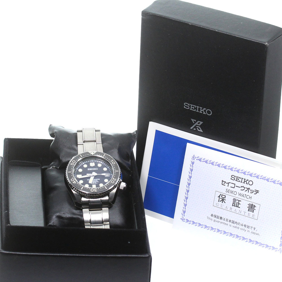 SEIKO(セイコー)のセイコー SEIKO SBDX017/8L35-00K0 マリーンマスター デイト 自動巻き メンズ 良品 内箱・保証書付き_812078 メンズの時計(腕時計(アナログ))の商品写真