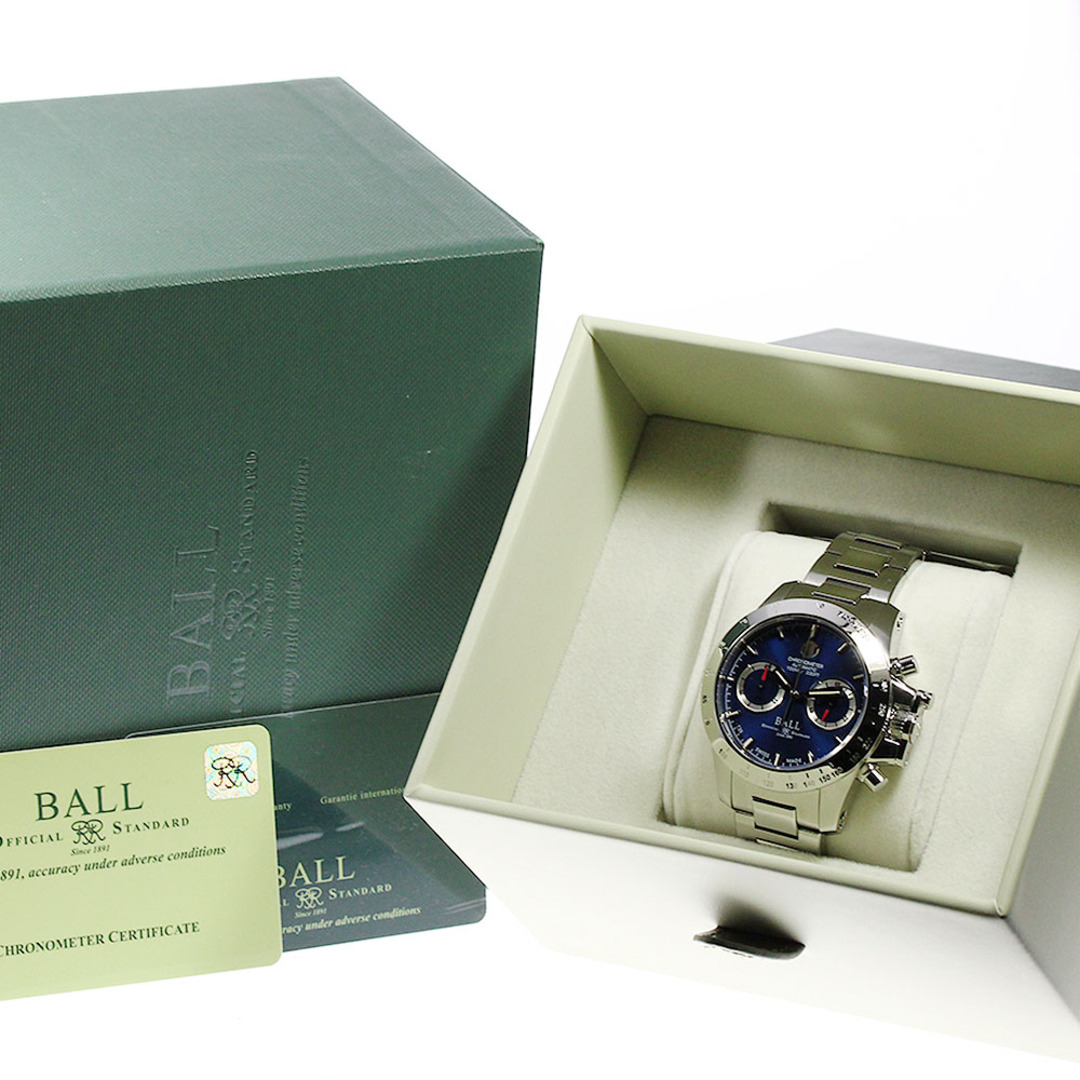 ボールウォッチ BALLWATCH CM2098C-SCJ-BE エンジニアハイドロカーボン マグネイト クロノグラフ 自動巻き メンズ 箱・保証書付き_811246 メンズの時計(腕時計(アナログ))の商品写真