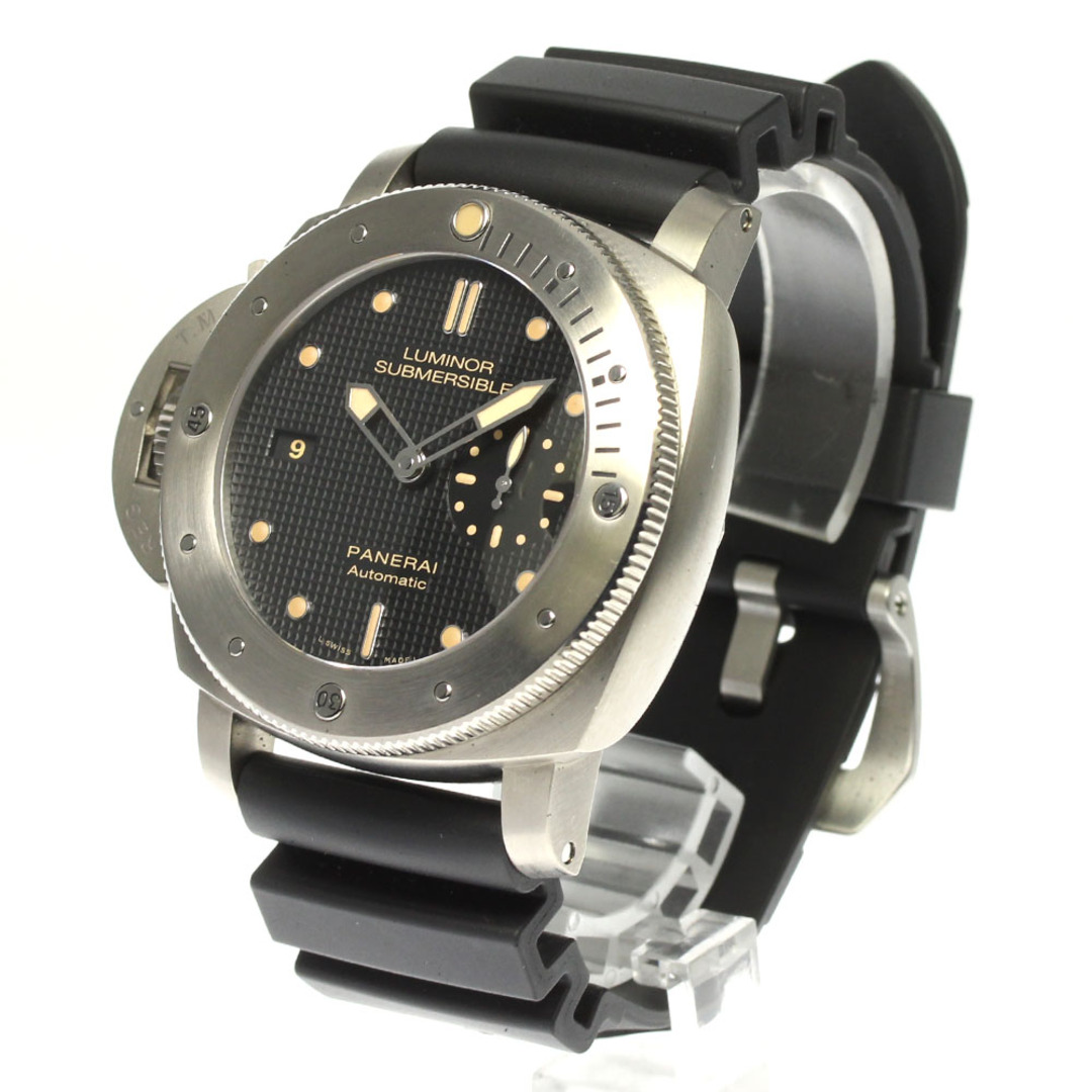 PANERAI(パネライ)のパネライ PANERAI PAM00569 ルミノール サブマーシブル1950 レフトハンド 3DAYS 自動巻き メンズ 良品 箱・保証書付き_813331 メンズの時計(腕時計(アナログ))の商品写真