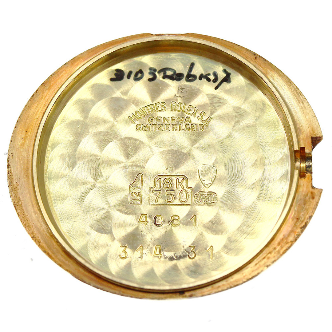 ROLEX(ロレックス)のロレックス ROLEX Ref.4081/8 チェリーニ K18YG Cal.1601 手巻き レディース 保証書付き_763518 レディースのファッション小物(腕時計)の商品写真