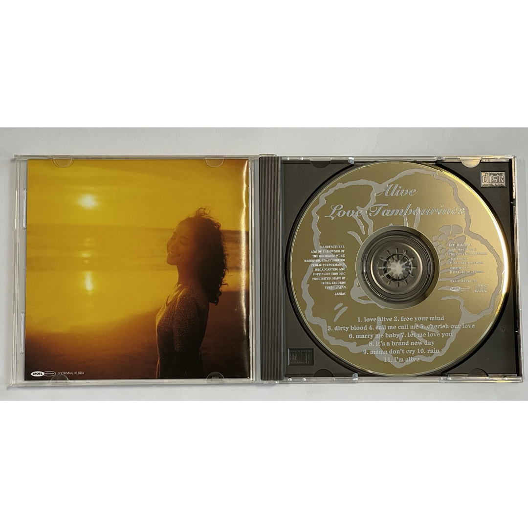 【CD】　Alive  ラヴ・タンバリンズ エンタメ/ホビーのCD(ポップス/ロック(洋楽))の商品写真