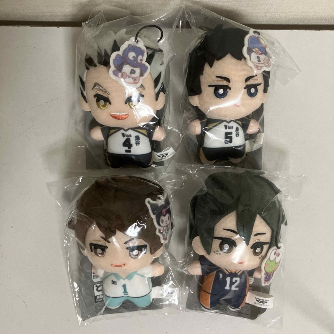 ハイキュー!! サンリオ ちみっともぬい 赤葦京治 木兎光太郎 及川徹 ハイキュー!! サンリオ ちみっともぬい 赤葦京治 木兎光太郎 及川徹