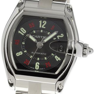 カルティエ(Cartier)のカルティエ CARTIER W62002V3 ロードスターLM デイト 自動巻き メンズ 良品 内箱・保証書付き_811332(腕時計(アナログ))