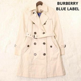 バーバリーブルーレーベル(BURBERRY BLUE LABEL)のバーバリーブルーレーベル　ウールライナー　ベルト付き　トレンチコート　ベージュ(トレンチコート)