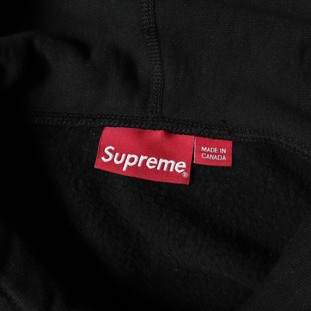 Supreme(シュプリーム)のSupreme シュプリーム パーカー サイズ:XL 21AW シェニール アラビックロゴ スウェットパーカー Arabic Logo Hooded Sweatshirt ブラック 黒 トップス フーディー【メンズ】【中古】 メンズのトップス(パーカー)の商品写真