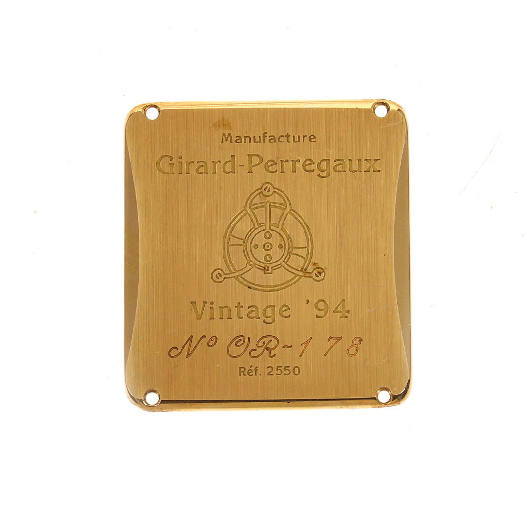 GIRARD-PERREGAUX(ジラールペルゴ)のジラール・ペルゴ GIRARD-PERREGAUX 2550 ヴィンテージ94 K18PG 手巻き メンズ 保証書付き_813268 メンズの時計(腕時計(アナログ))の商品写真