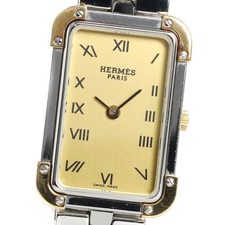 エルメス(Hermes)のエルメス HERMES CR1.220 クロアジュール クォーツ レディース 内箱・保証書付き_811439(腕時計)