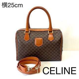 セリーヌ(celine)の【良品】セリーヌ　2way ハンドバッグ　ショルダーバッグ　トリオンフ　マカダム(ハンドバッグ)