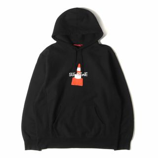 シュプリーム(Supreme)のSupreme シュプリーム パーカー サイズ:XL 19AW コーン グラフィック スウェットパーカー Cone Hooded Sweatshirt ブラック 黒 トップス フーディー【メンズ】【中古】(パーカー)