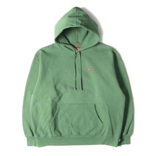 シュプリーム(Supreme)の美品 Supreme シュプリーム パーカー サイズ:L 24SS スモールボックスロゴ スウェットパーカー Small Box Hooded Sweatshirt ダスティーグリーン トップス フーディー【メンズ】【中古】(パーカー)