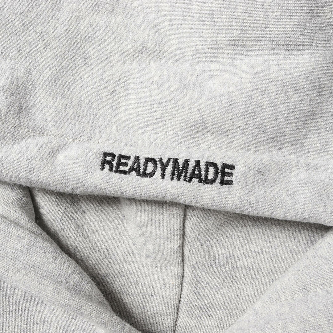 READYMADE(レディメイド)の美品 READYMADE レディメイド パーカー サイズ:L 22AW CLFロゴ刺繍 オーバーサイズ スウェットパーカー CLF SWEAT HOODIE グレー トップス フーデッド スウェットシャツ【メンズ】【中古】 メンズのトップス(パーカー)の商品写真