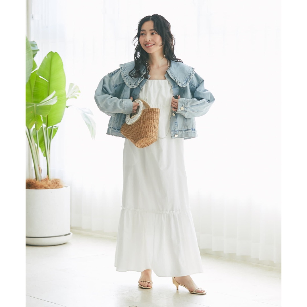 La boutique BonBon - La boutique BonBon フリルビッグカラーGジャン