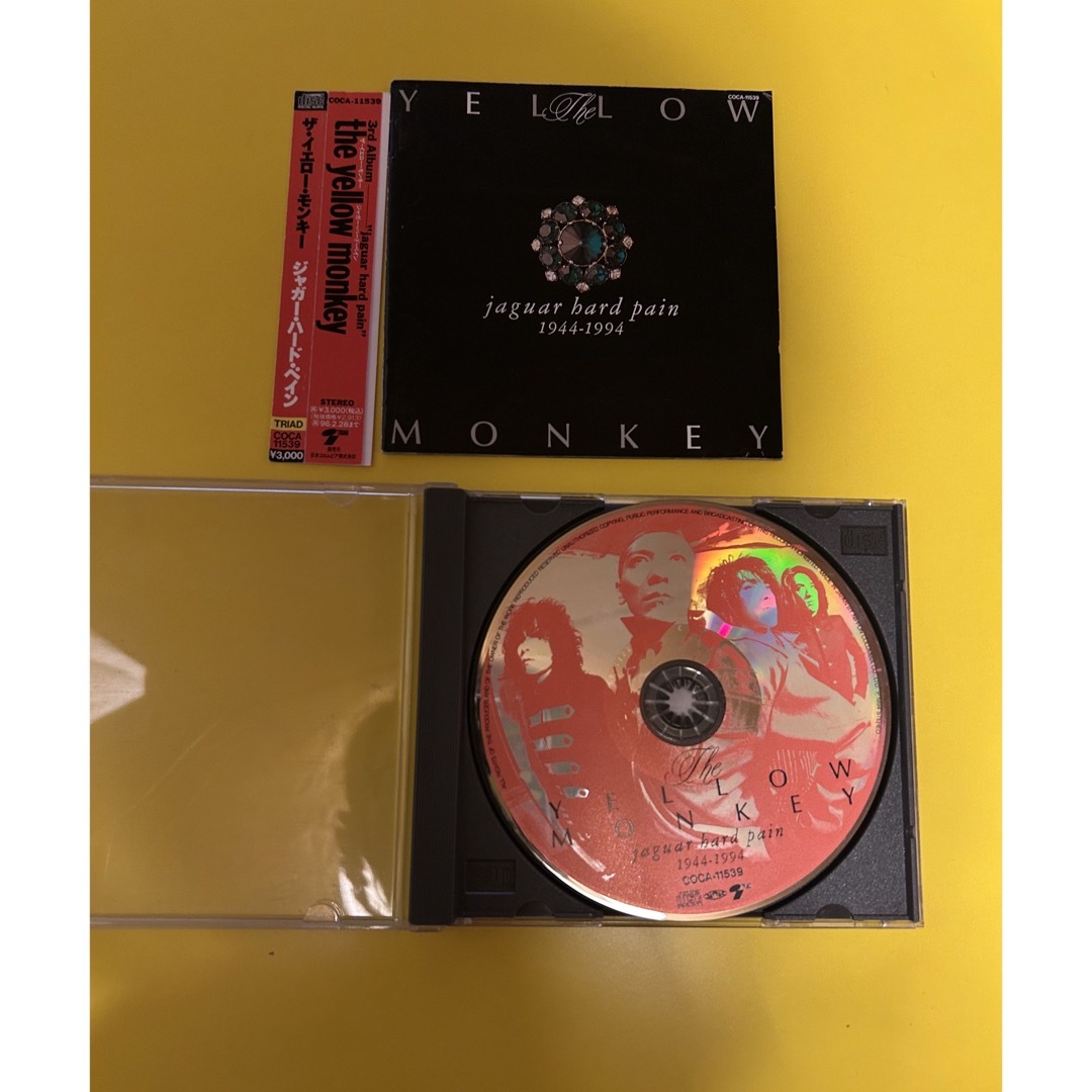 THE YELLOW MONKEY ★jaguar hard pain エンタメ/ホビーのCD(ポップス/ロック(邦楽))の商品写真