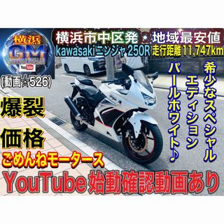 カワサキ(カワサキ)のニンジャ250Rスペシャルエディション♪希少な白黒ニンジャ入庫しました^_^(車体)