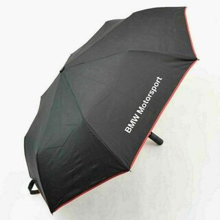 ★【BMW Motorsports】Mスポ　折り畳み傘　赤ライン(傘)