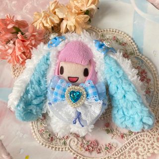 ハンドメイド 着ぐるみ ぬい服 たれみみうさぎ ぬいぐるみ(キャラクターグッズ)