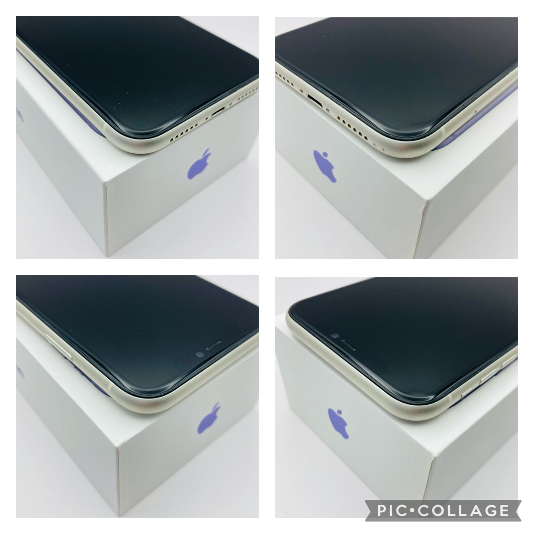 iPhone(アイフォーン)の美品　iPhone 11 White 64GB SIMフリー 新品 電池100% スマホ/家電/カメラのスマートフォン/携帯電話(スマートフォン本体)の商品写真