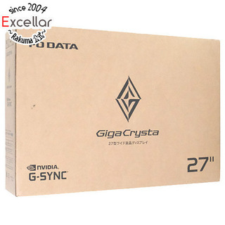 【新品(開封のみ)】 I-O DATA　27型 ゲーミングモニター GigaCrysta　LCD-GCQ271HA　ブラック