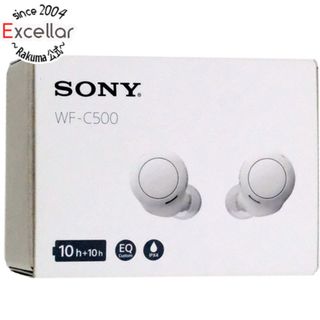 ソニー(SONY)のSONY　ワイヤレスステレオヘッドセット　WF-C500 (W)　ホワイト(ヘッドフォン/イヤフォン)