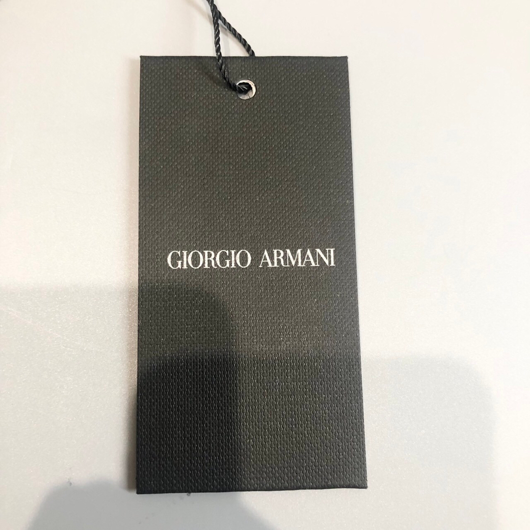 Armani(アルマーニ)の未使用 タグ付き ジョルジオ アルマーニ ネクタイ ダークブルー ユニセックス1 メンズのファッション小物(ネクタイ)の商品写真